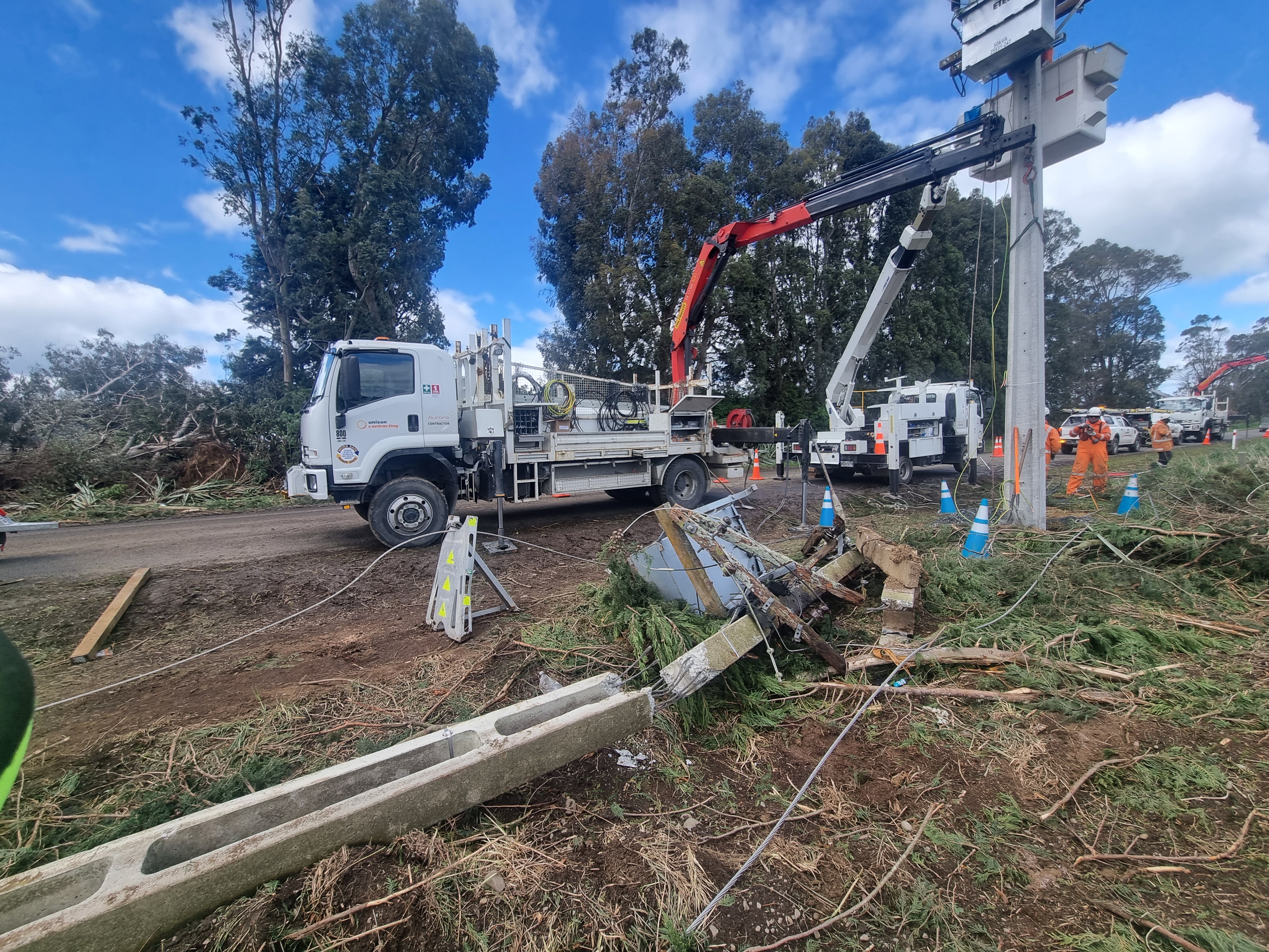 Working together to restore storm damage in deep South